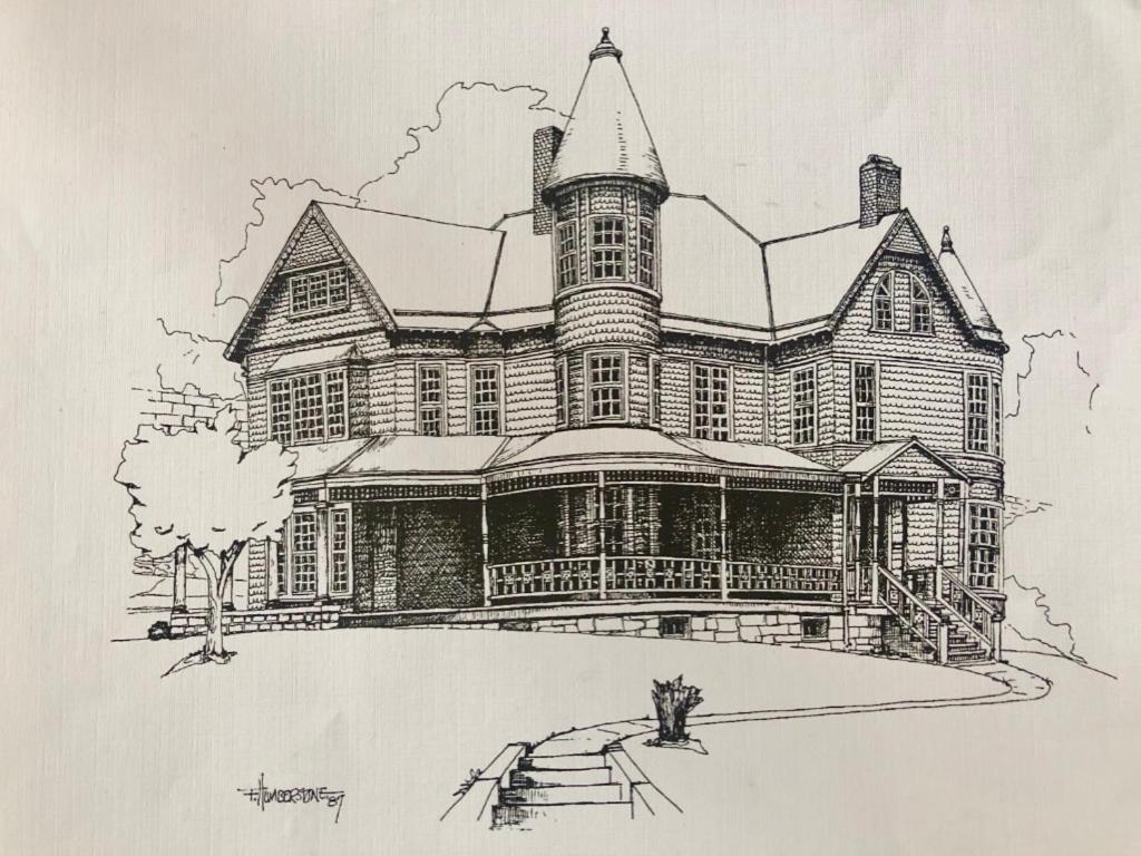 The Hancock House Bed & Breakfast Inn Dubuque Eksteriør billede